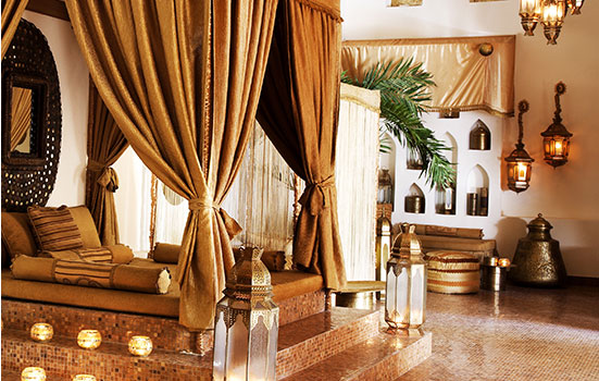 Luxury spa treatment space at Frangipani Spa in Baraza Resort & Spa Zanzibar