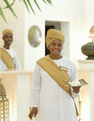 Baraza Resort & Spa Zanzibar e-concierge service