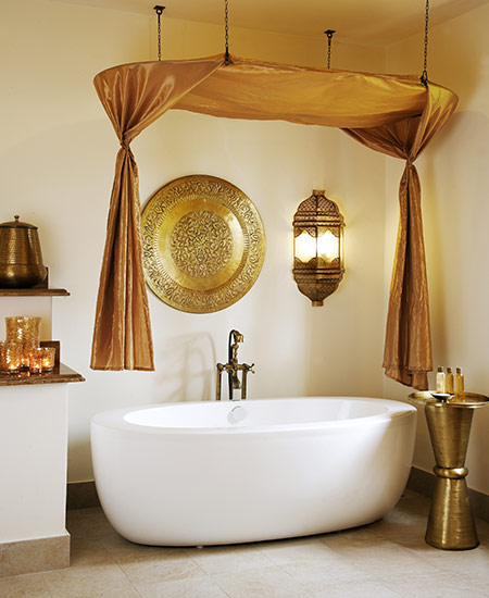 En suite bathroom in Baraza Resort & Spa, Zanzibar