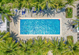 Pool Aerial View