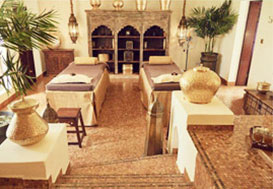 Spa Treatment setup