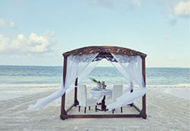 Wedding setup
